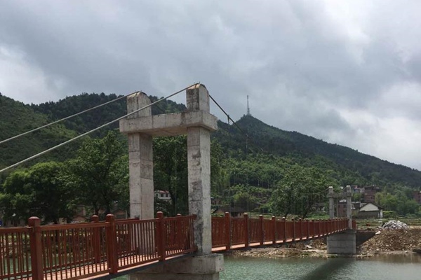 防腐木吊桥设备